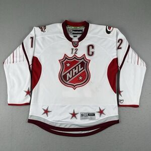 Reebok 2011 NHL All Star Jersey Eric Staal Large White Red #12 Hockey